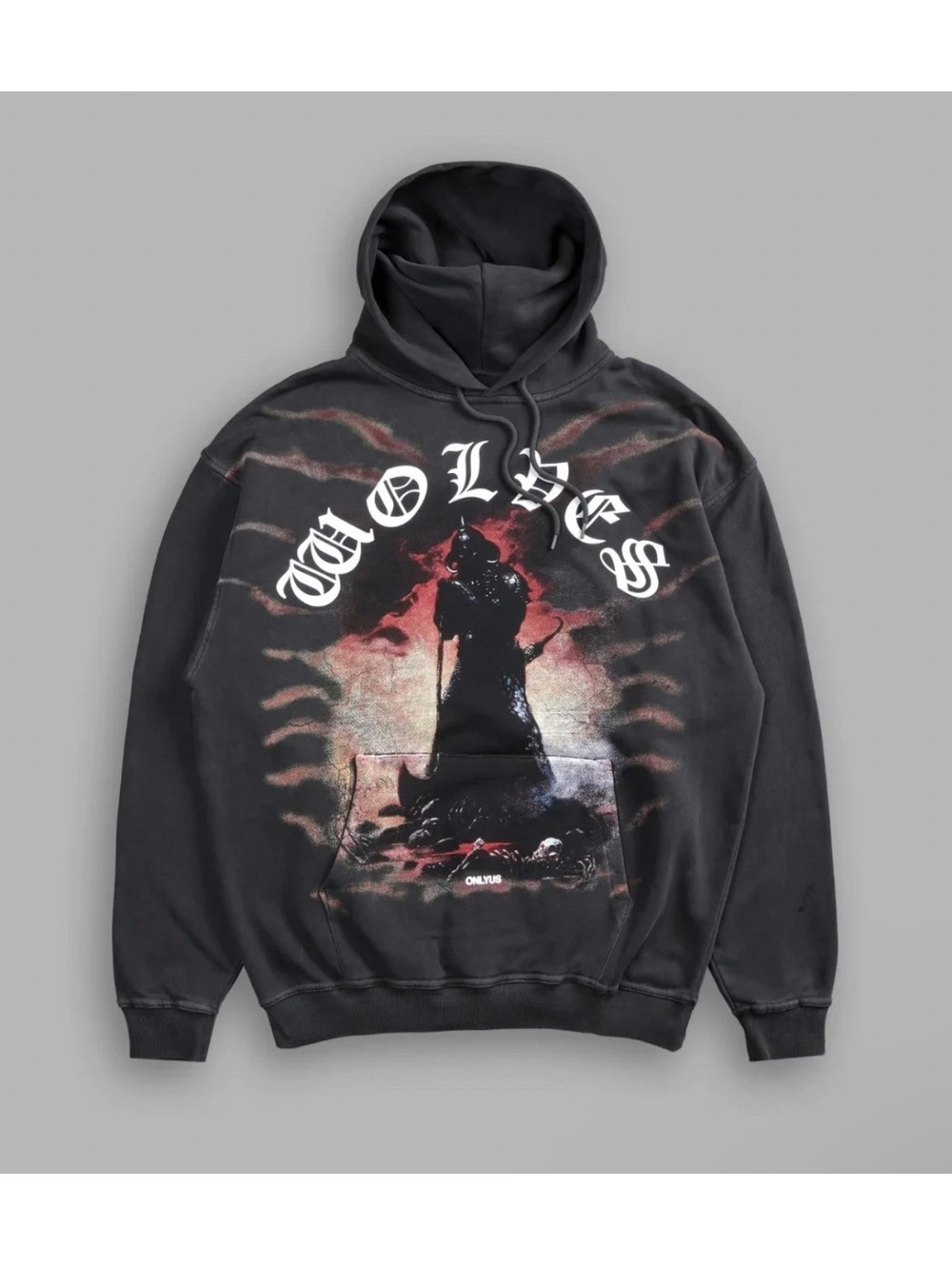 Darc Sport Conquer Bishop Hoodie in Wolf Gray XL NWT Only Us